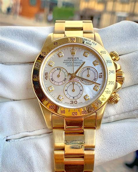 rolex daytona pearl dial